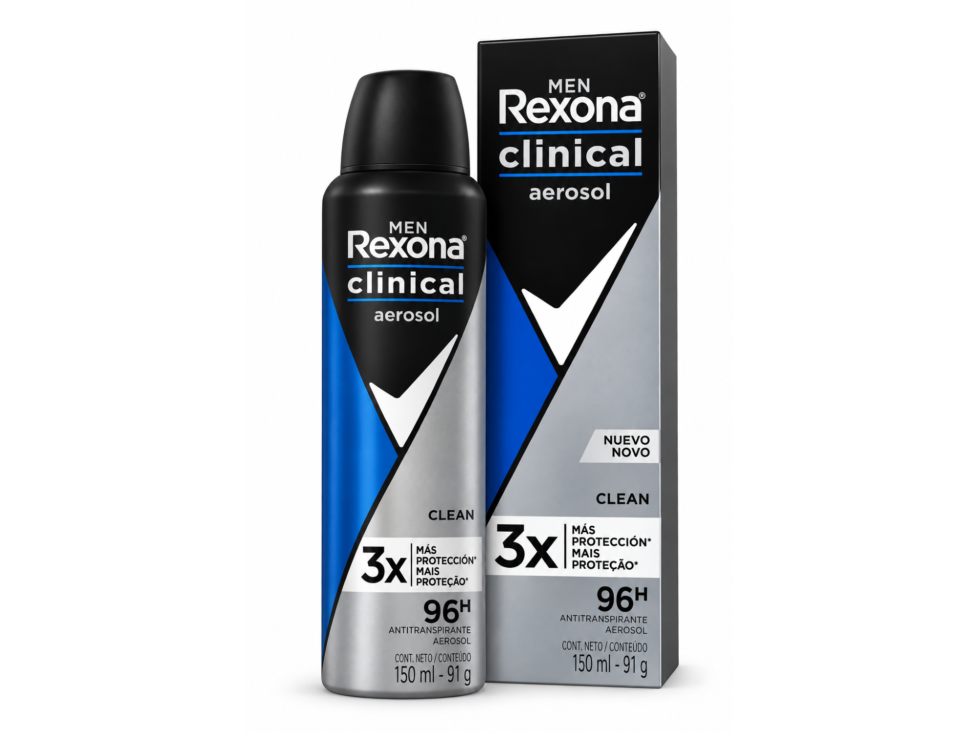 Rexona Clinical desodorante aerosol x 150