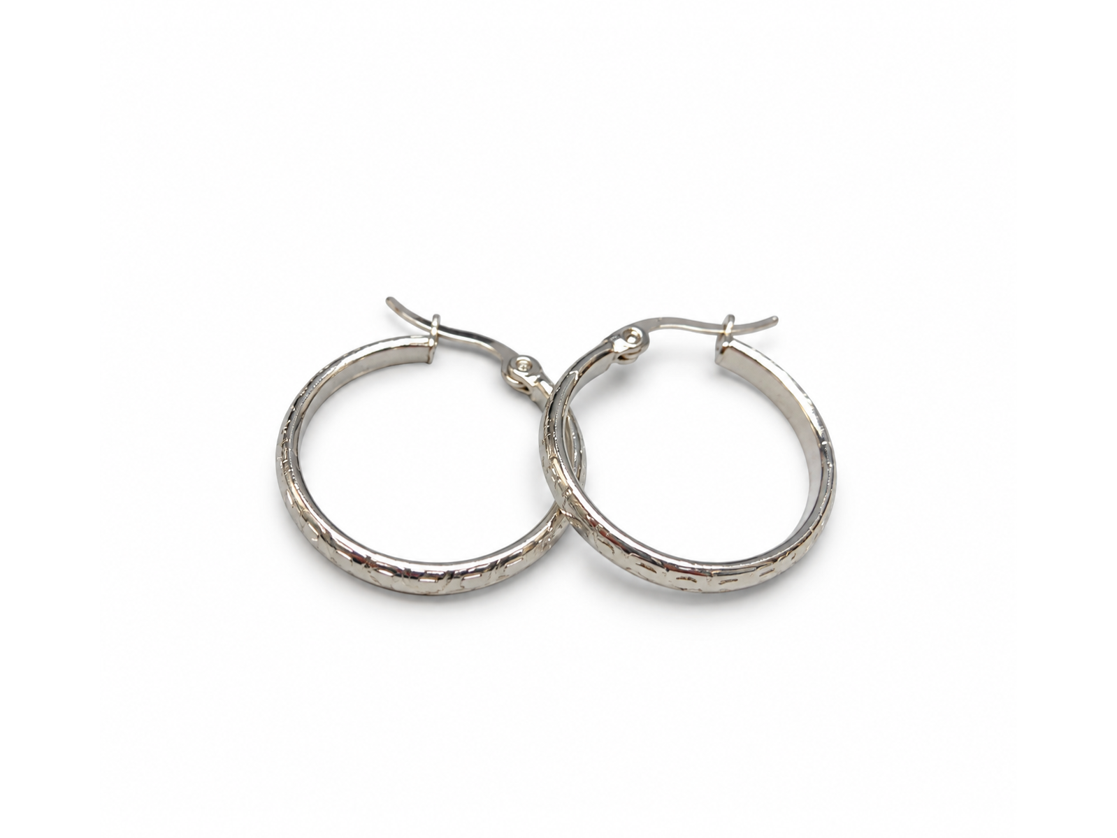 Aros de acero blanco
