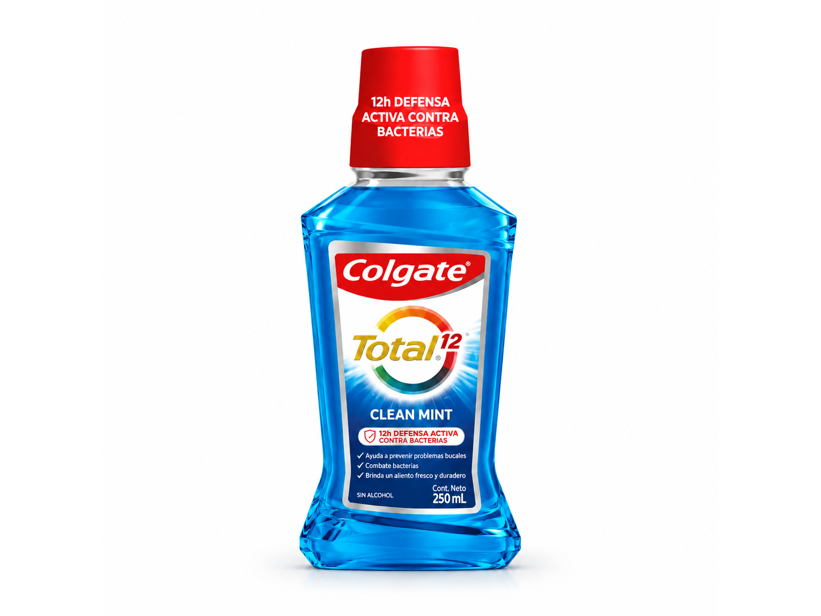 Colgate enjuague bucal - Total 12 Clean Mint x 60ml