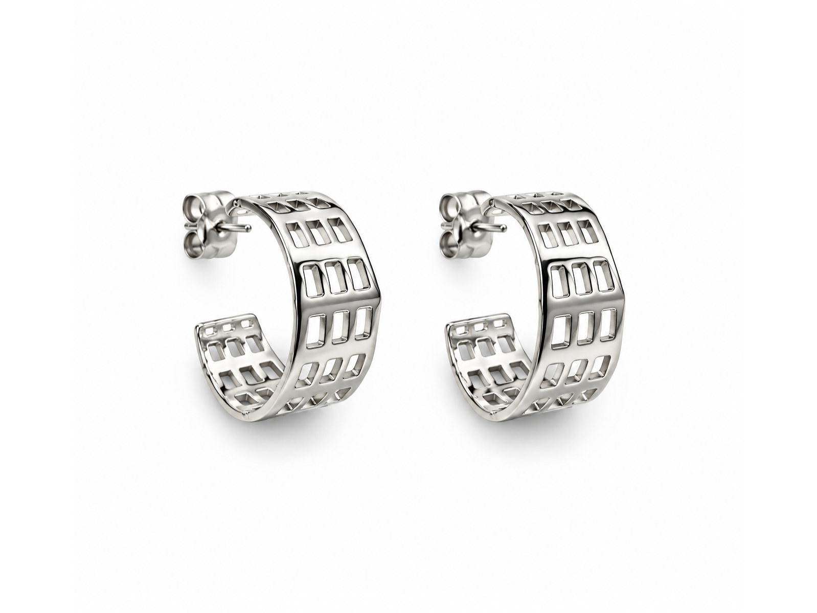 Aros de acero blanco