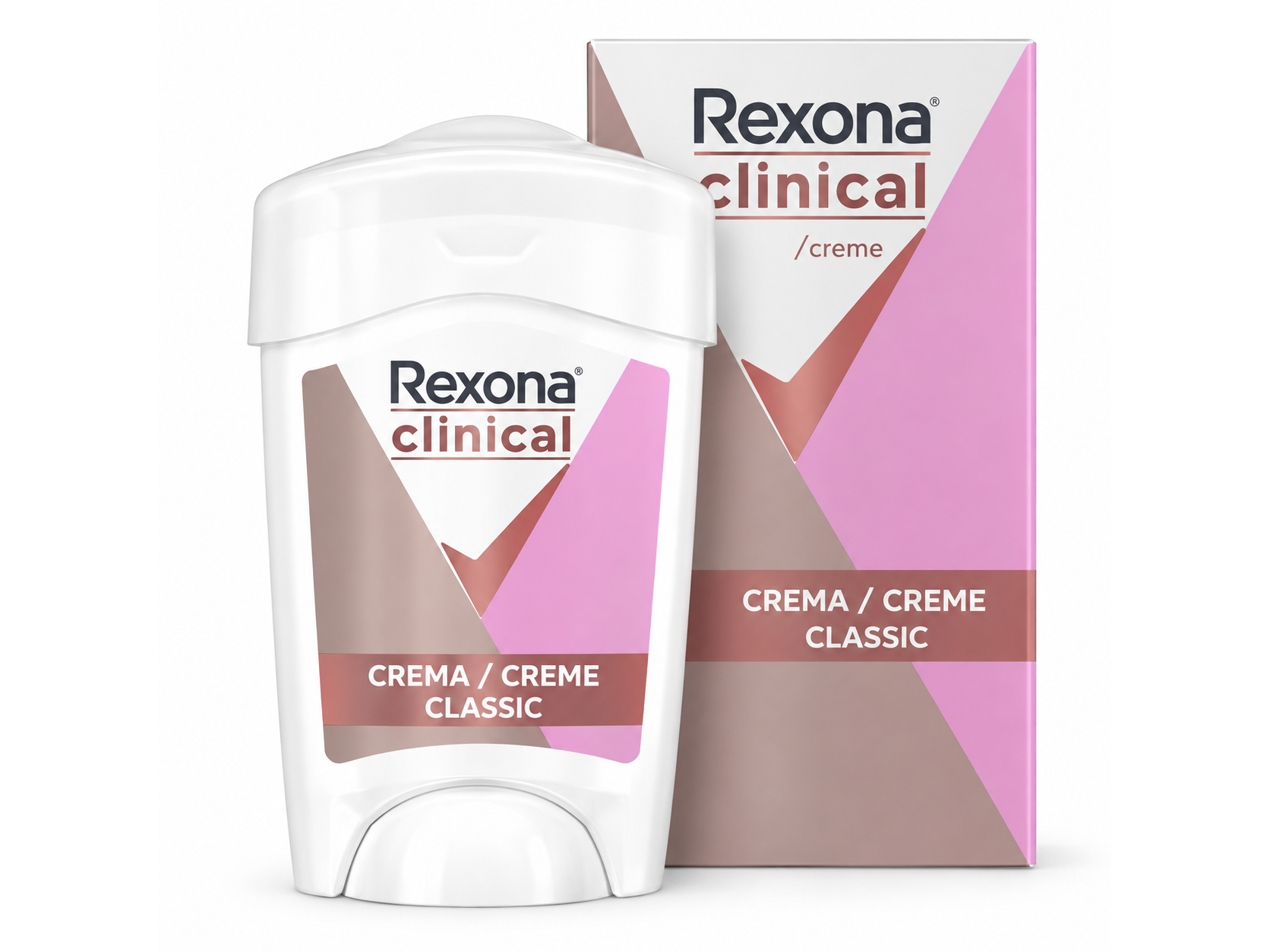 Rexona Clinical Woman - Antitransprante barra Classic 96hs x 58g