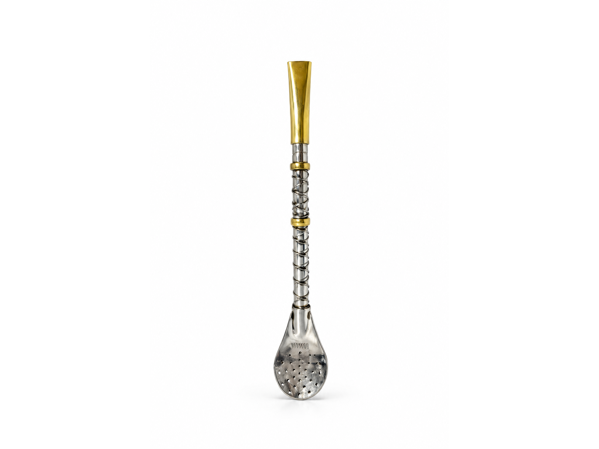 Bombilla de alpaca-bronce