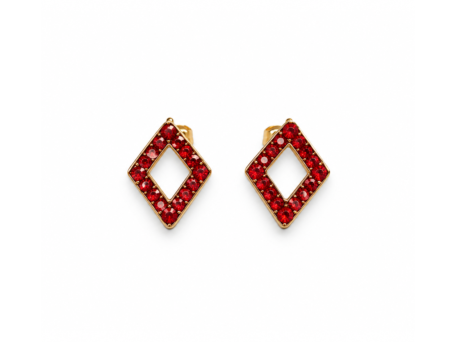 Aros de acero dorado