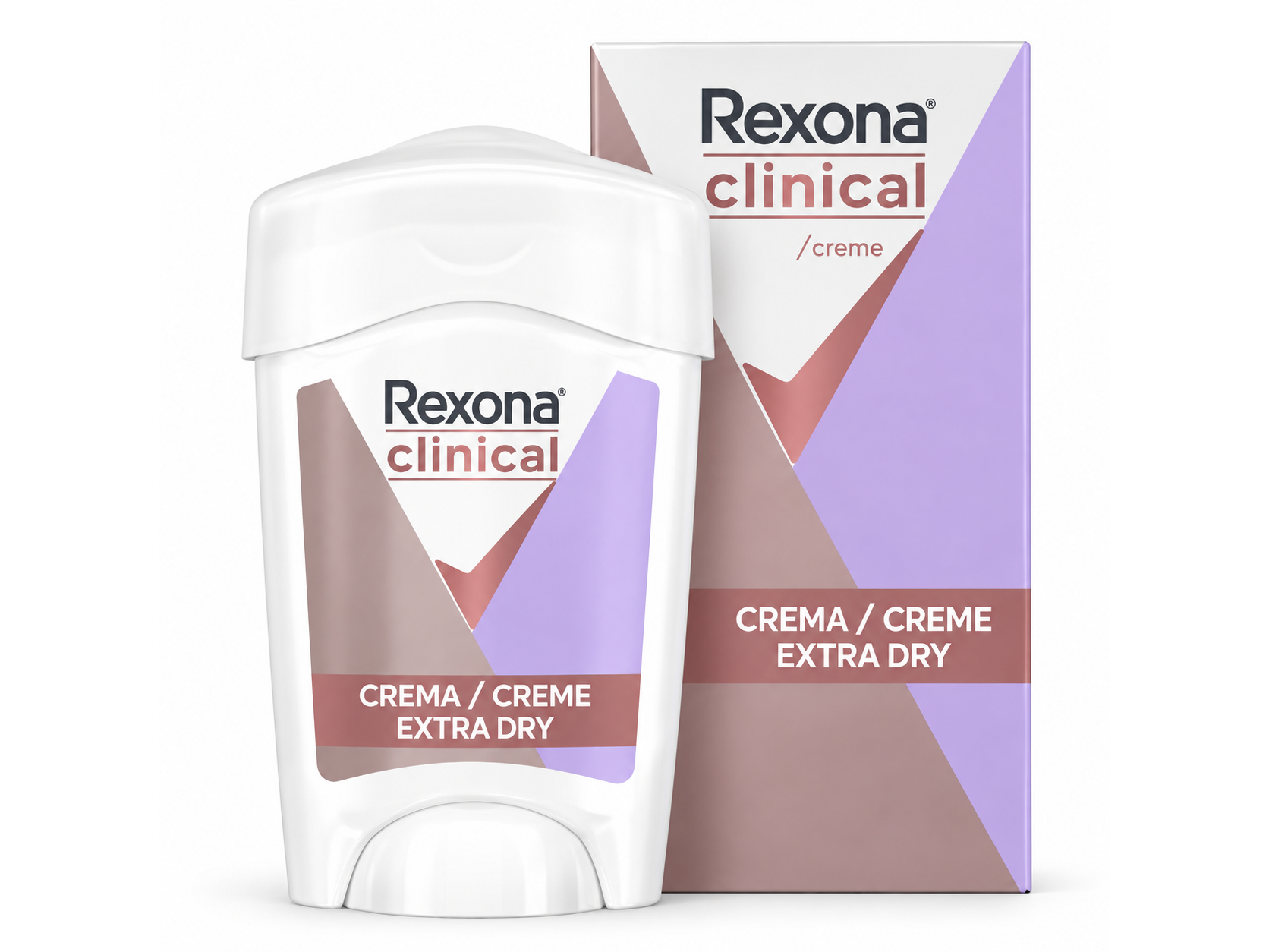 Rexona Clinical Woman - Antitranspirante barra Extra dry x 58g