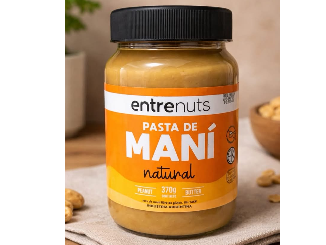 PASTA DE MANI NATURAL