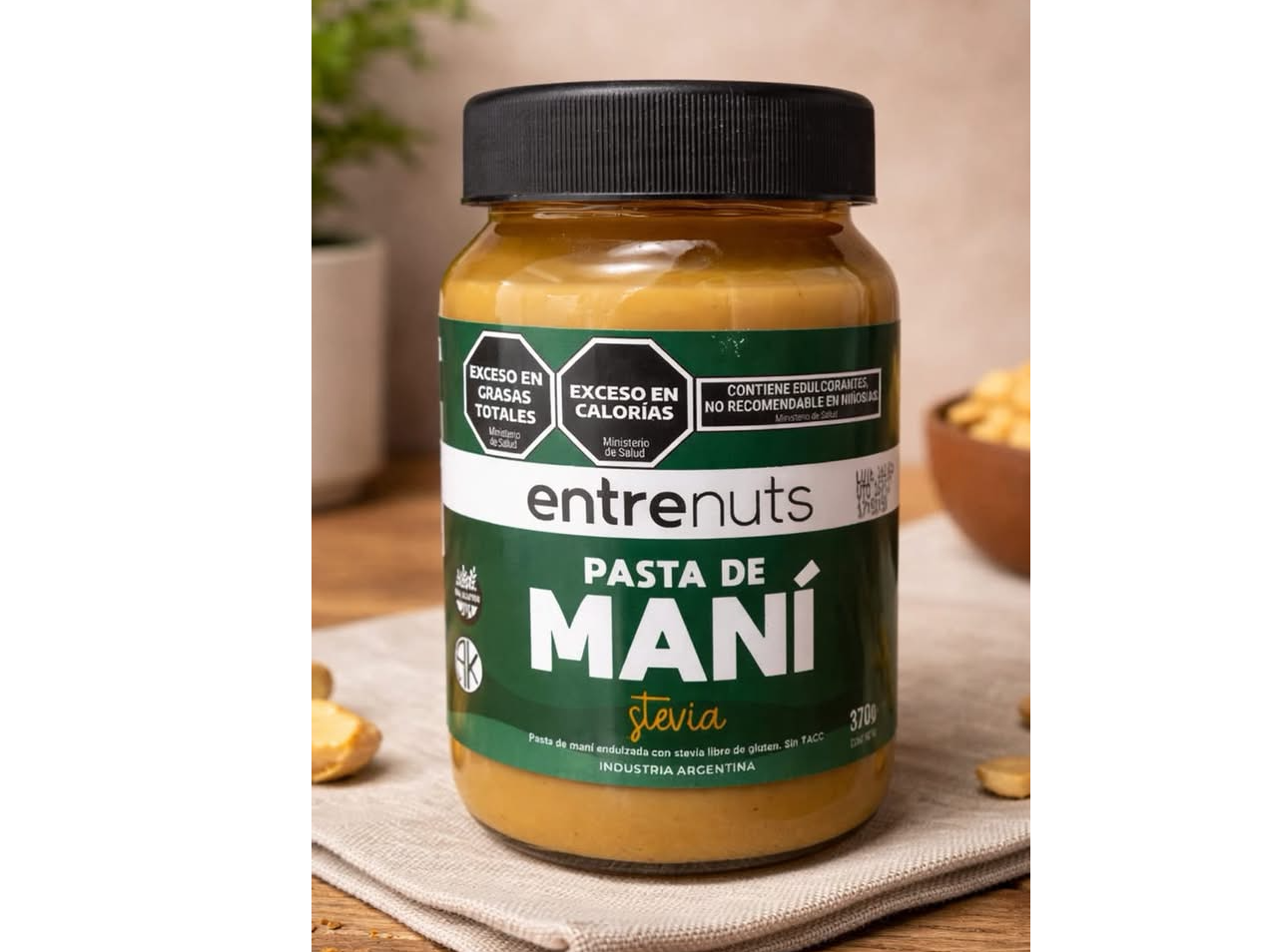 PASTA DE MANI STEVIA
