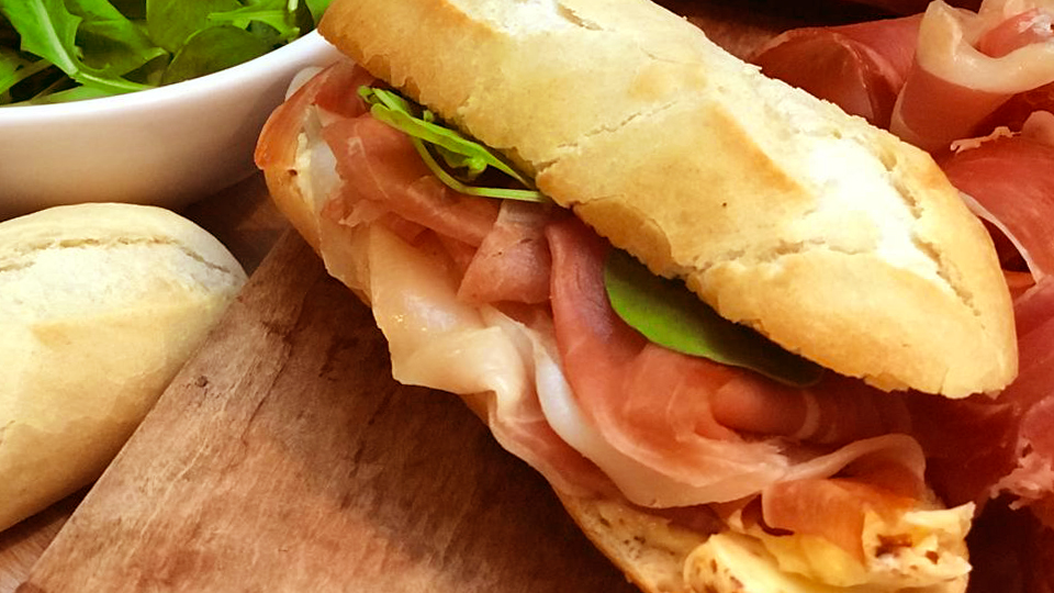 Sandwich de Jamón Crudo