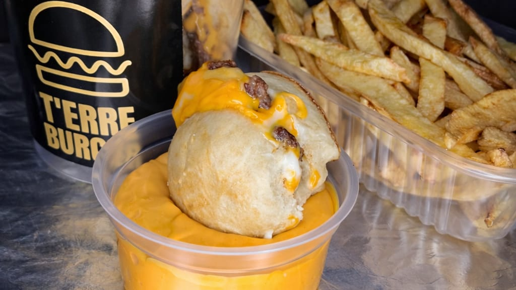 Balde de Mini Hamburguesas