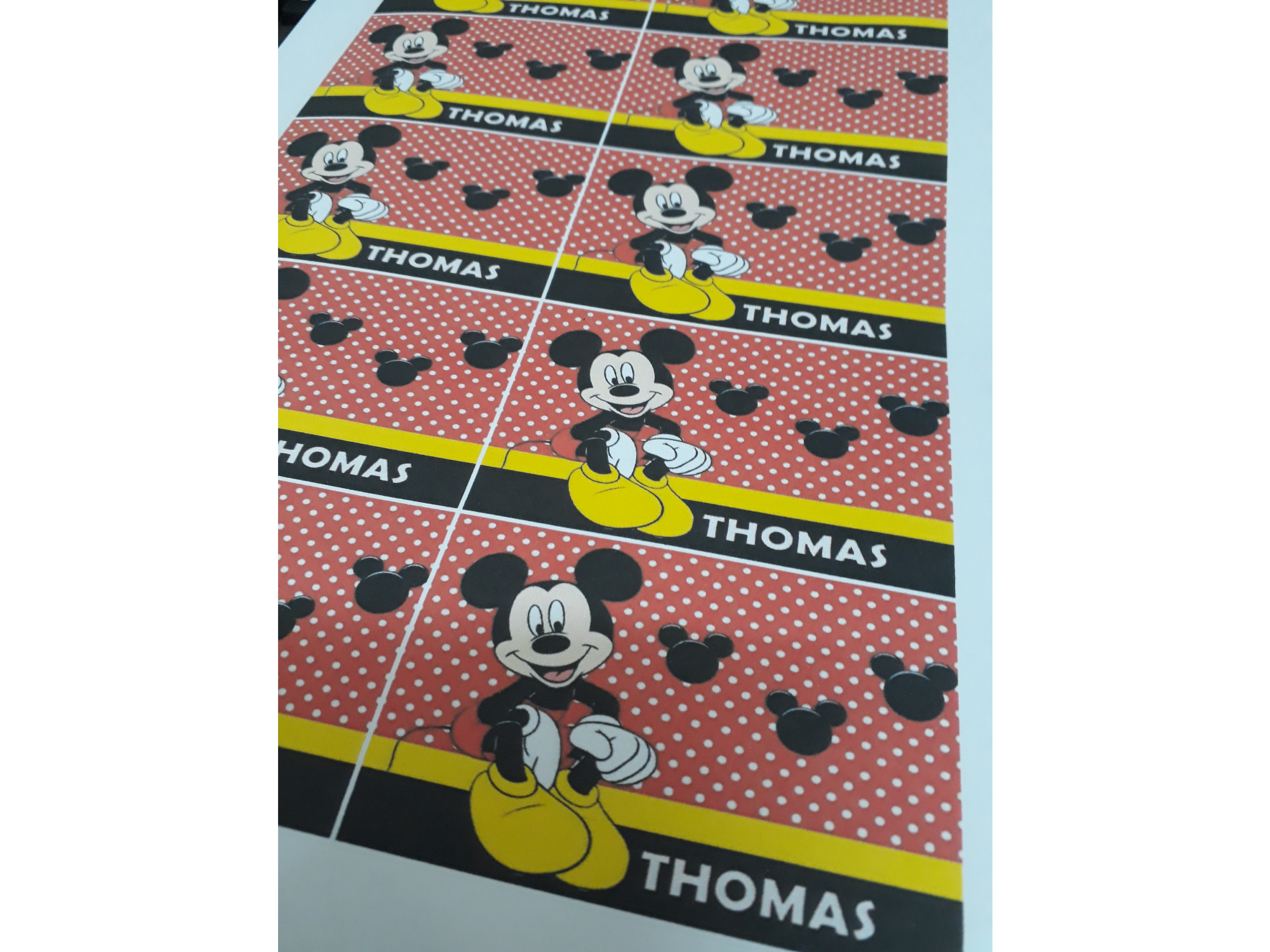 Plancha de Stickers A4 CORTADOS (resistentes al agua)