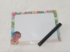 Pizarrita impresa plastificada
