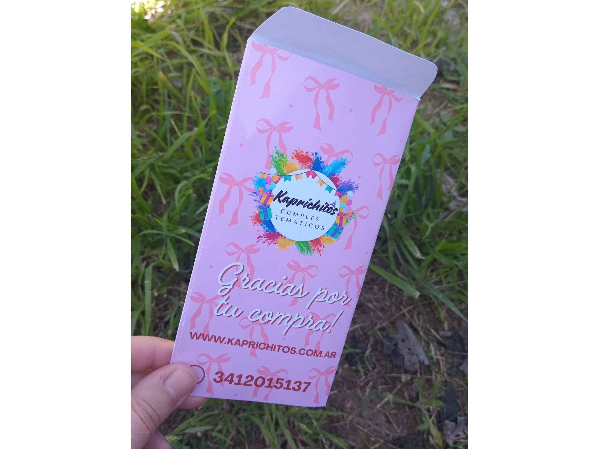 Sobrecitos para Bijou x100u.