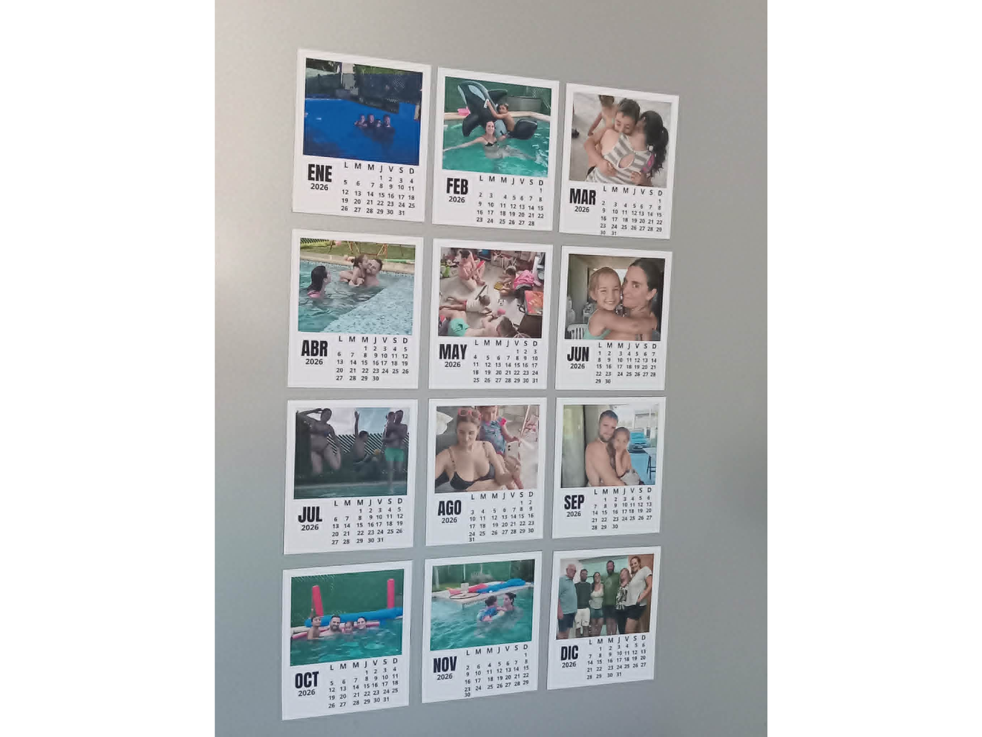 Calendario Anual imantado