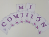 Banderin Comunion/Bautismo/Babyshower