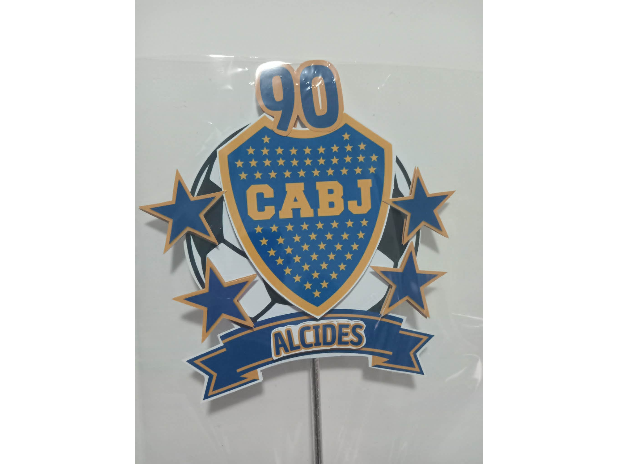 Cake topper simple