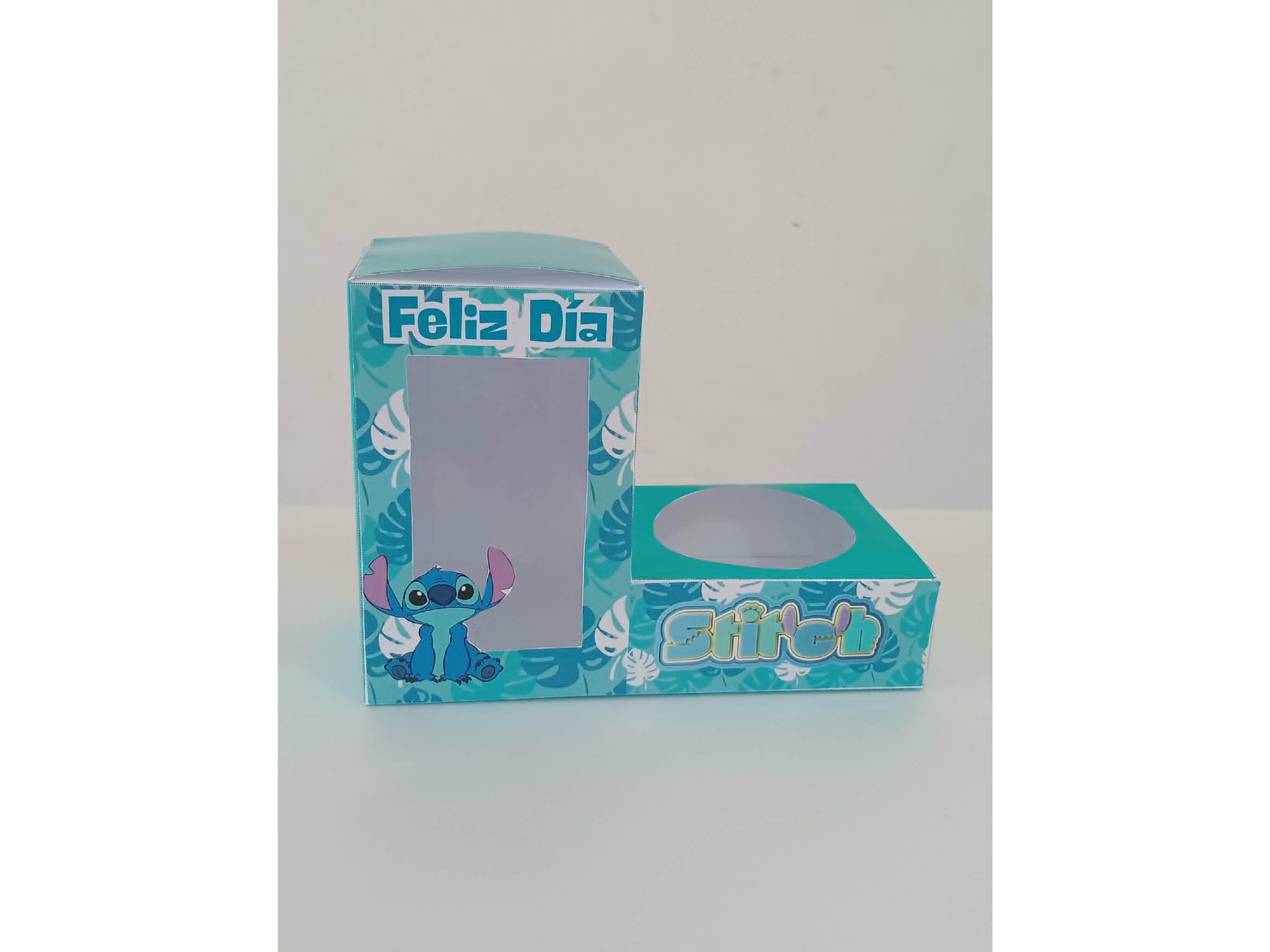 Caja porta golosinas y porta vaso