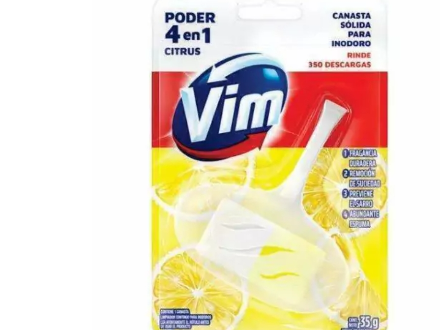 Vim canasta para inodoro