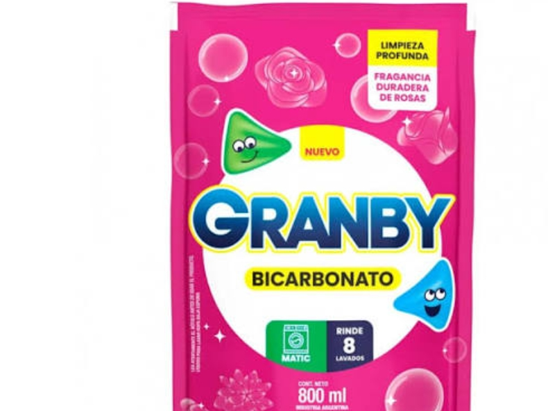 Gran y jabón líquido