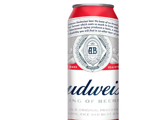 Budweiser latón