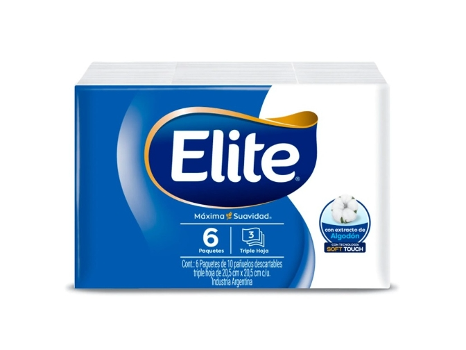 Elite pañuelos descartables