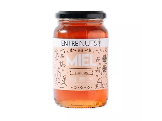 MIEL LÍQUIDA ENTRE NUTS 500G