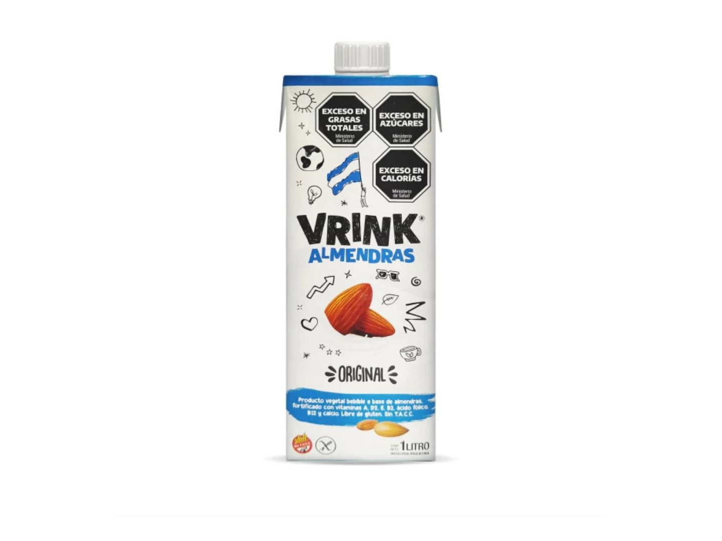 LECHE DE ALMENDRAS 1L