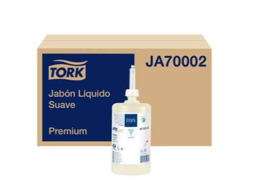 TORK JABON LIQUIDO SUAVE 6 X 1 LT