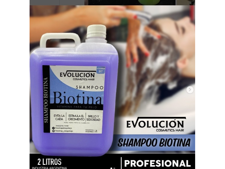 SHAMPOO CON BIOTINA