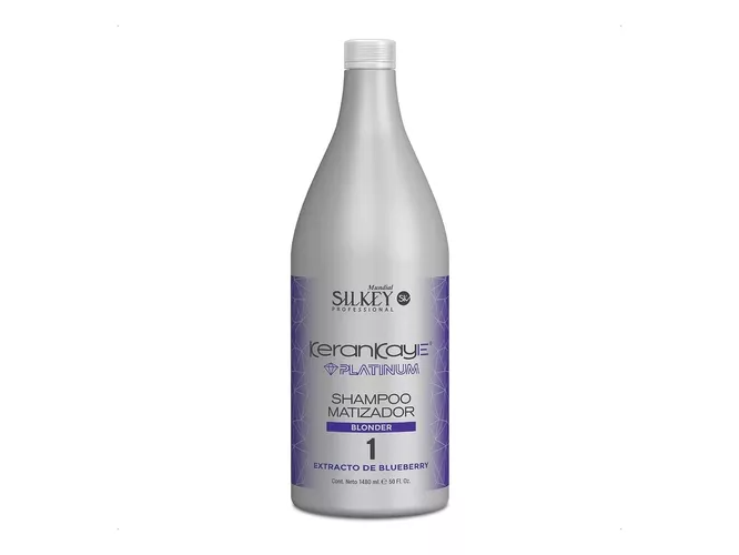 SHAMPOO MATIZADOR KERANKEYE PLATINUM PERFIL BLONDER