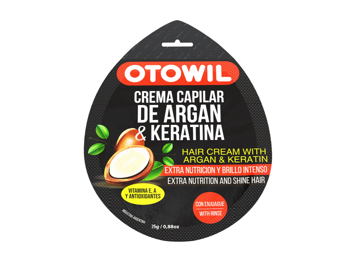 CREMA CAPILAR DE ARGAN Y KERATINA