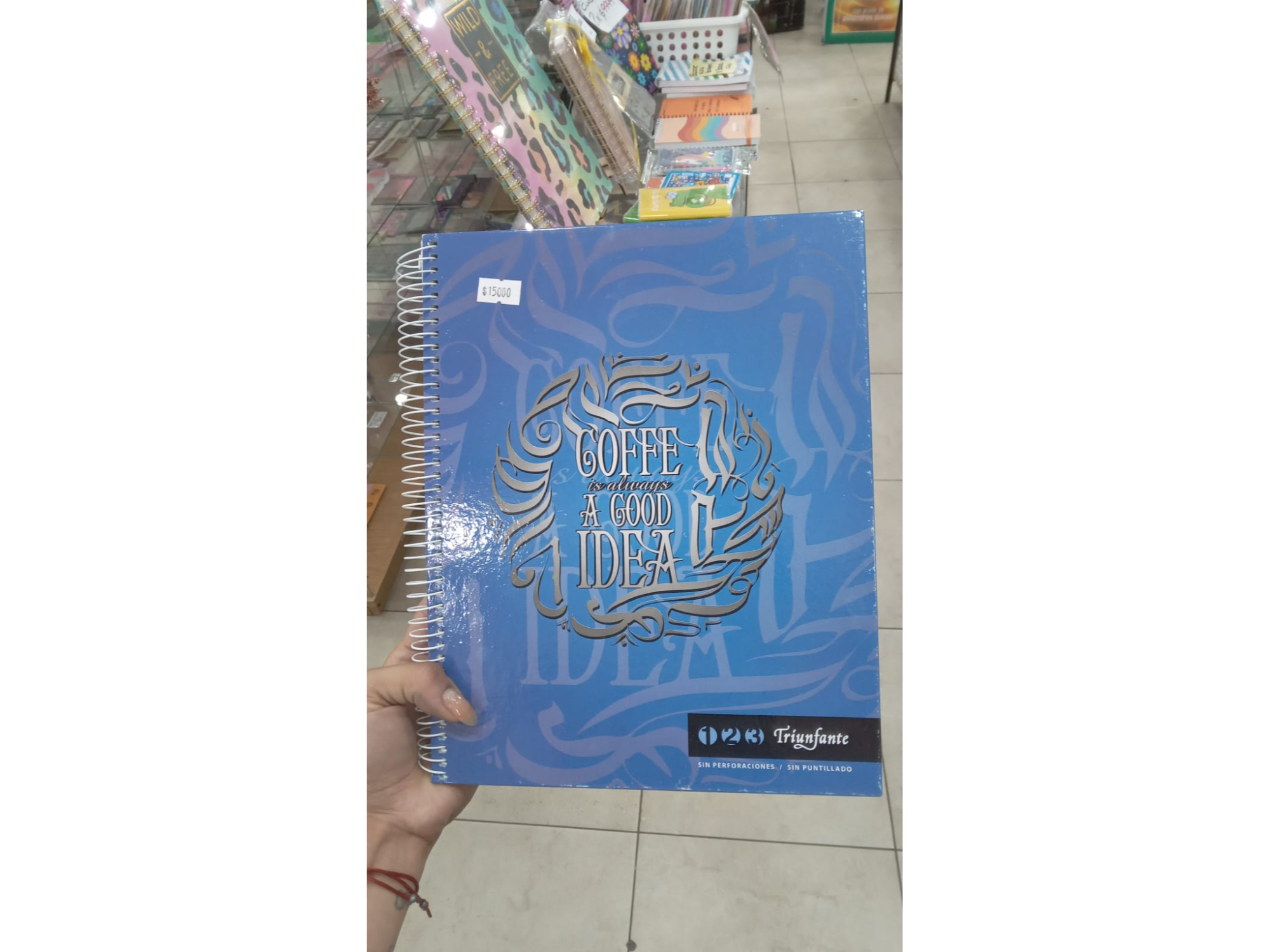 CUADERNO TAPA DURA 100 hojas
