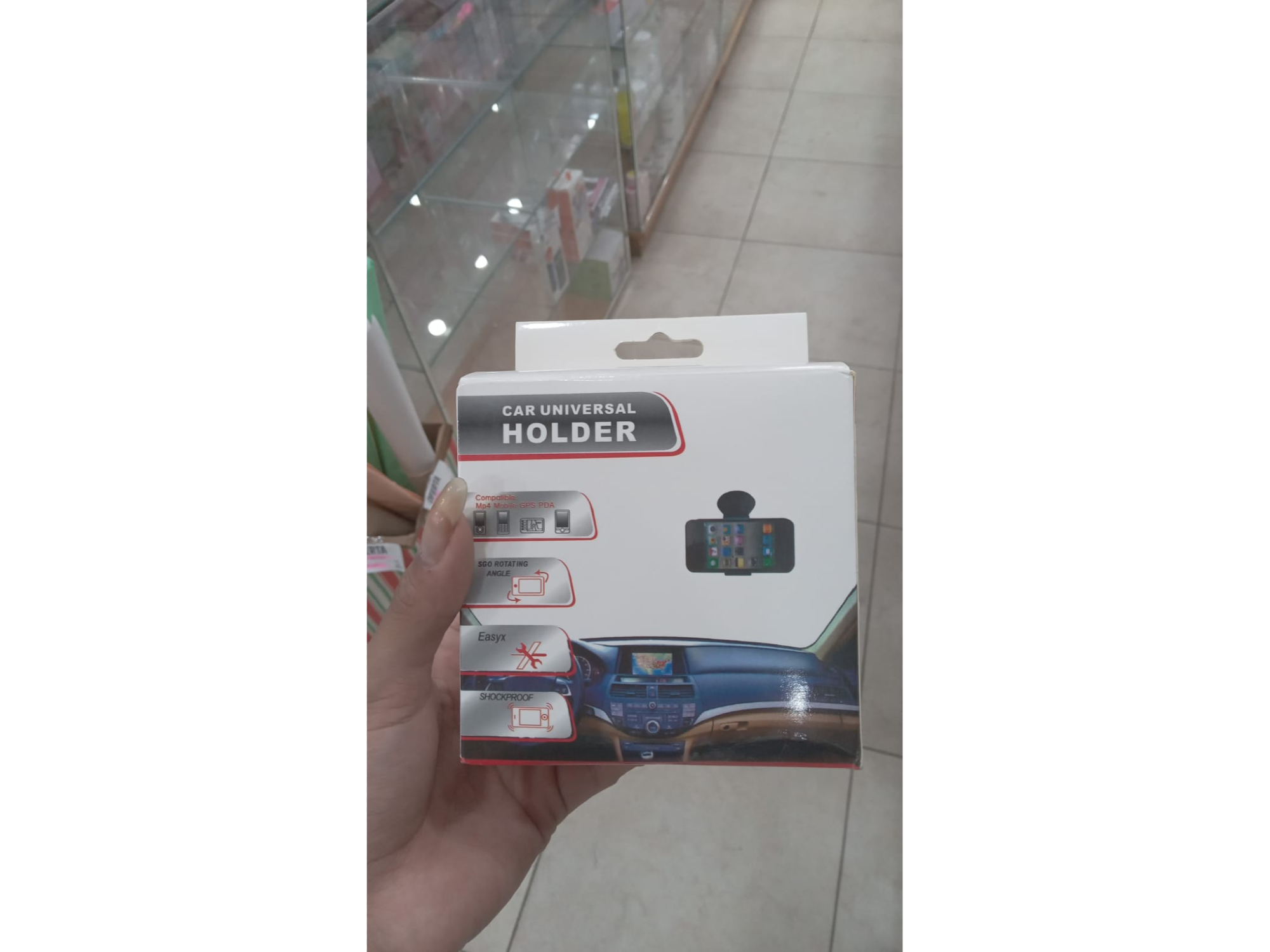 SOPORTE UNIVERSAL PARA AUTOMOVILES