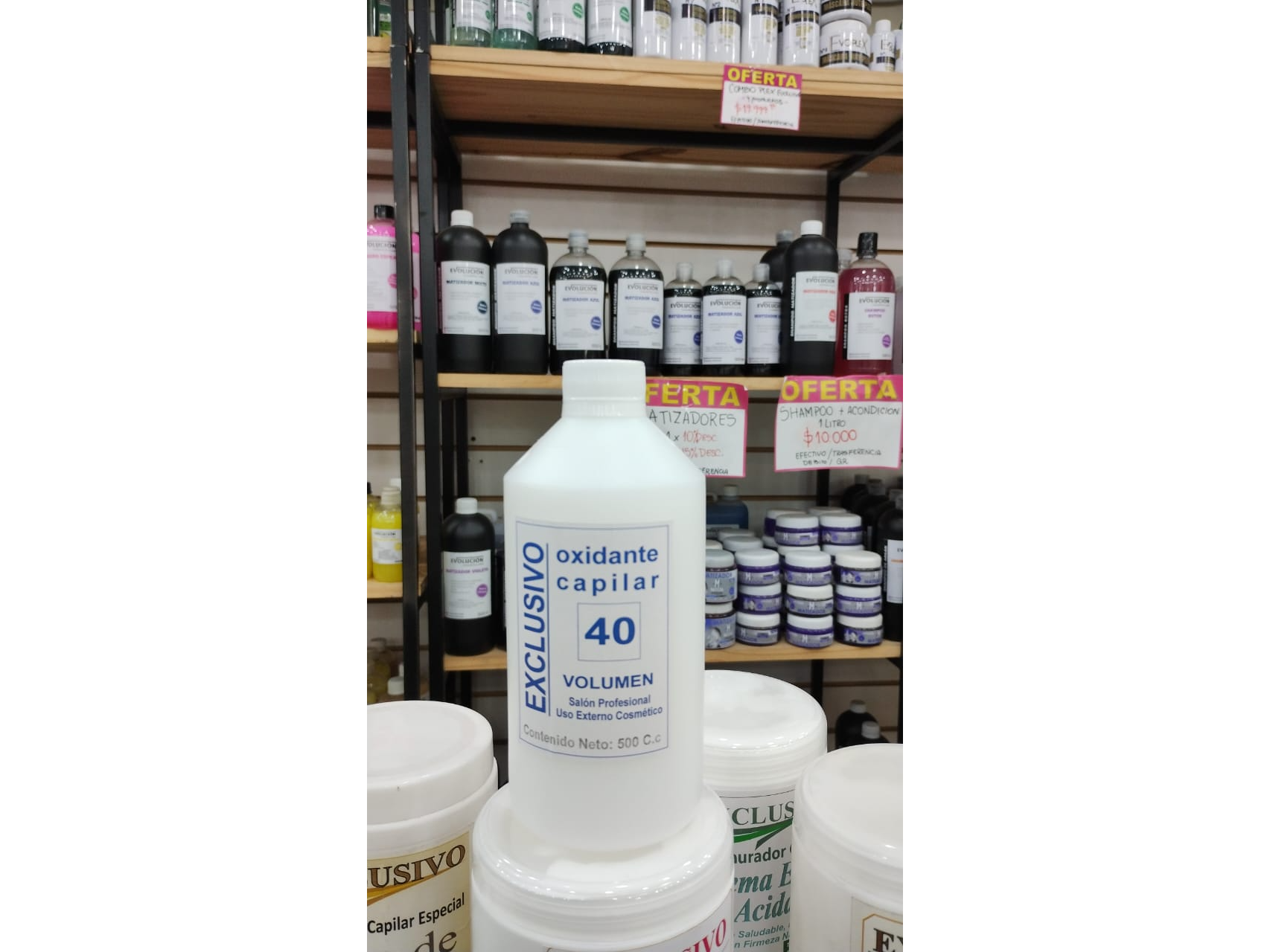 OXIDANTE EXCLUSIVO 40VOL 500ML