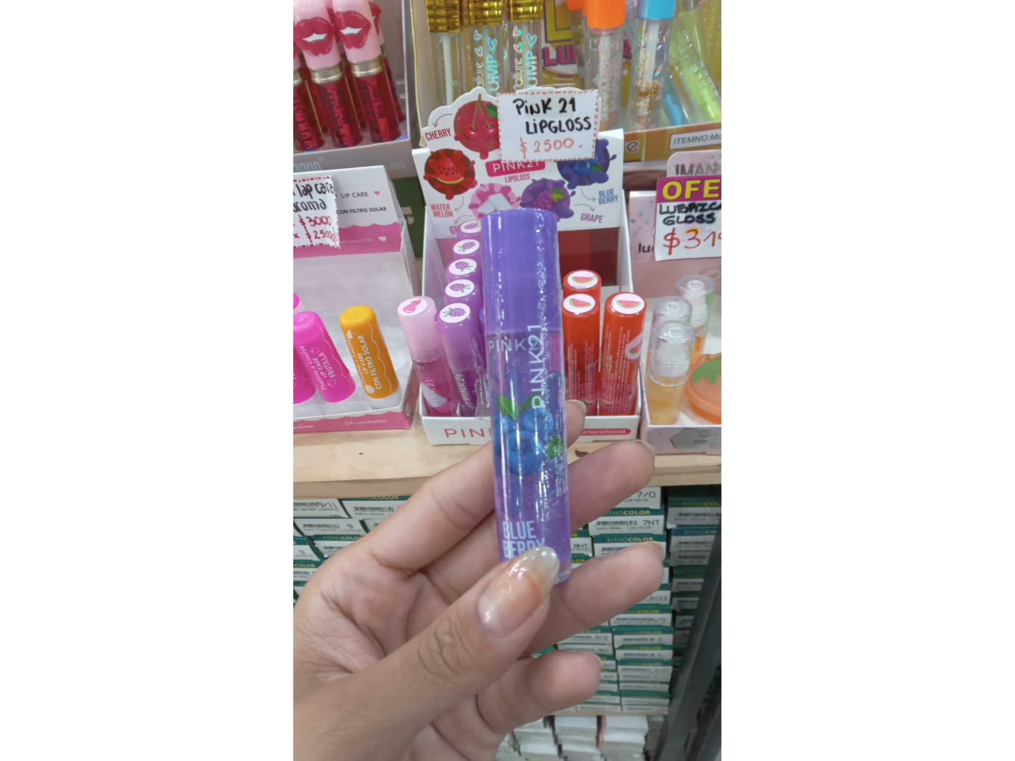 GLOSS ROLL ON PINK 21