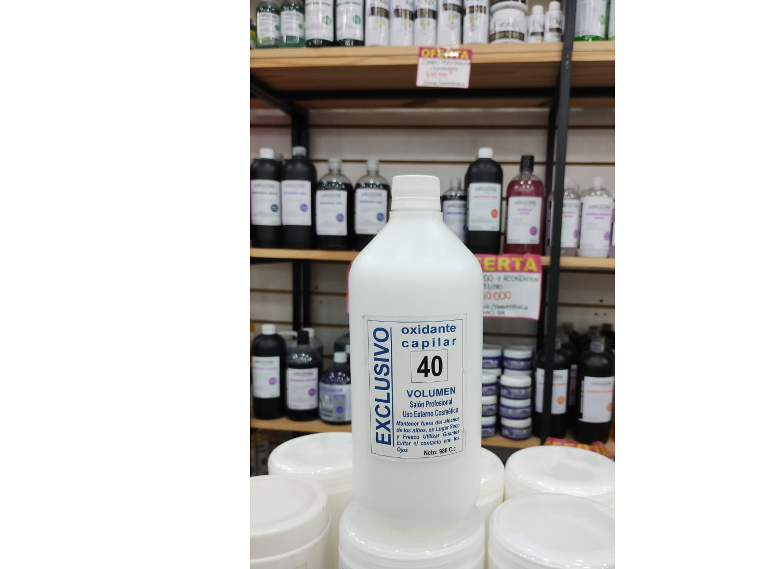 OXIDANTE EXCLUSIVO 1L 40 VOL