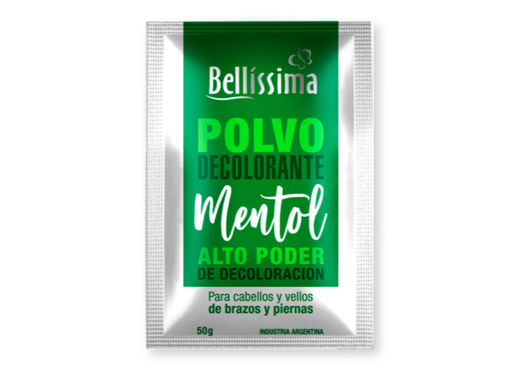 Polvo Decolorante - Mentol Bellissima 50g