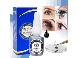 Pegamento P/ Pestañas Extra Fuerte Caja Azul X 10 Gr -navina