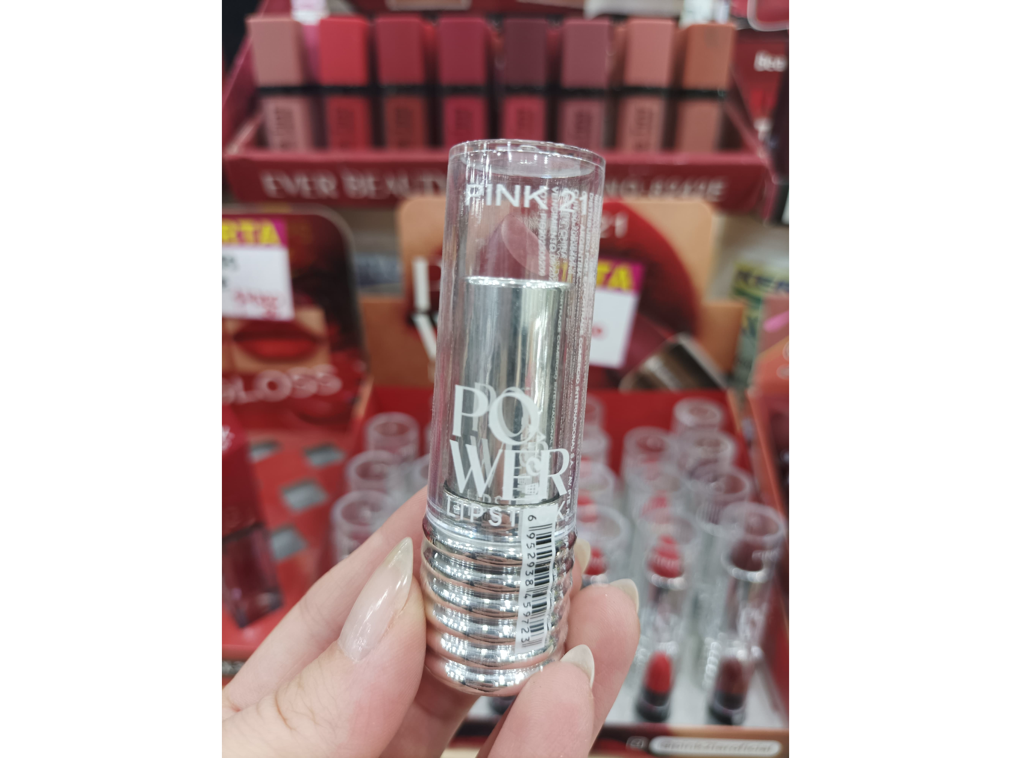 LABIAL BARRA POWER PINK 21