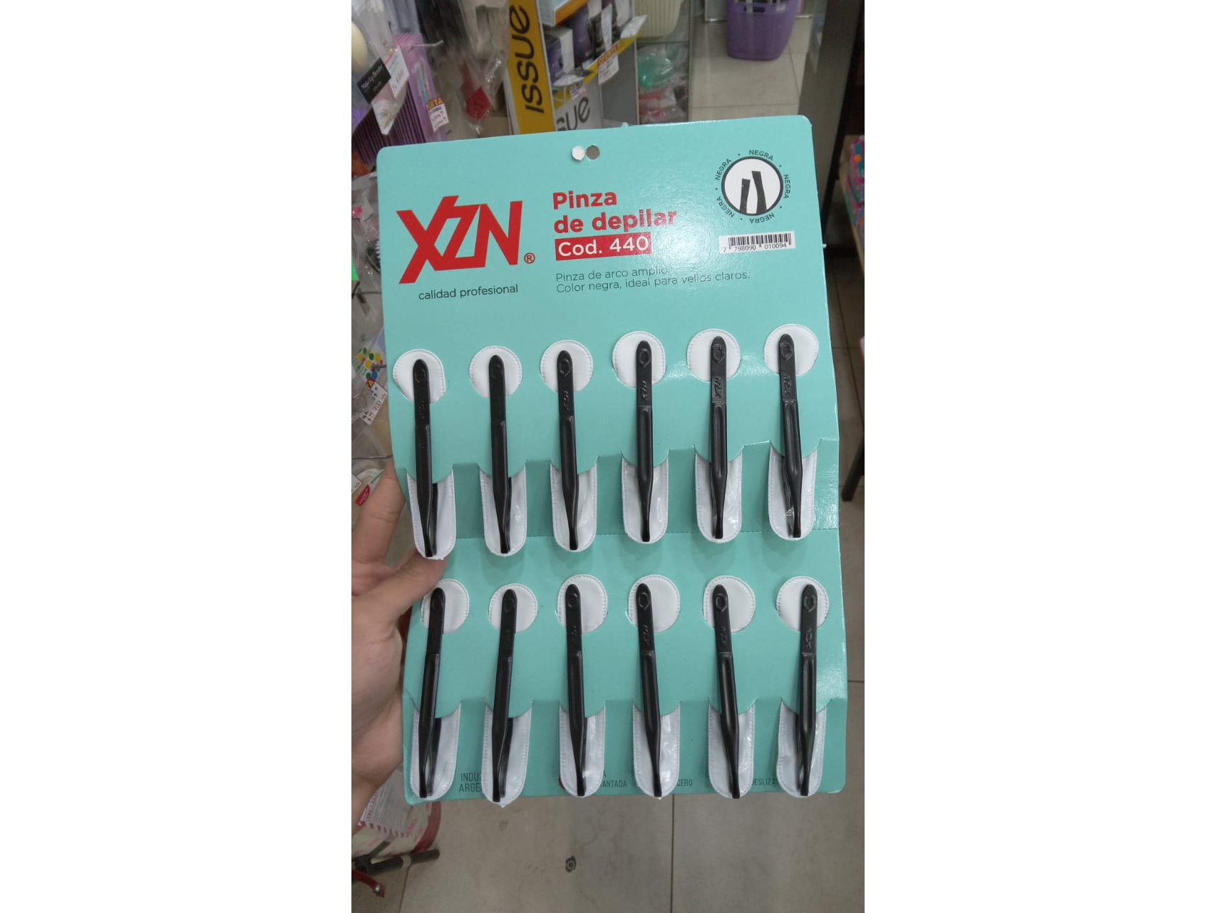 Pinza para Depilar Clasica