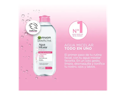 Agua Micelar + Serum Facial Garnier Skin Active 200ML