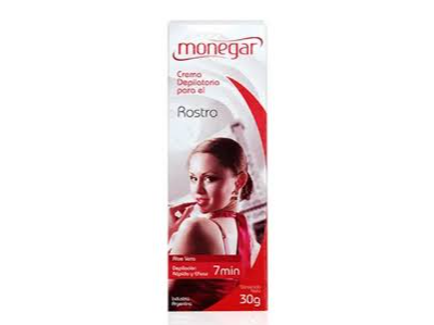 Monegar Crema Depilatoria Para Rostro X30g