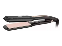 Planchita de pelo Silfab Beauty Wet & Dry BY-612 negra 220V