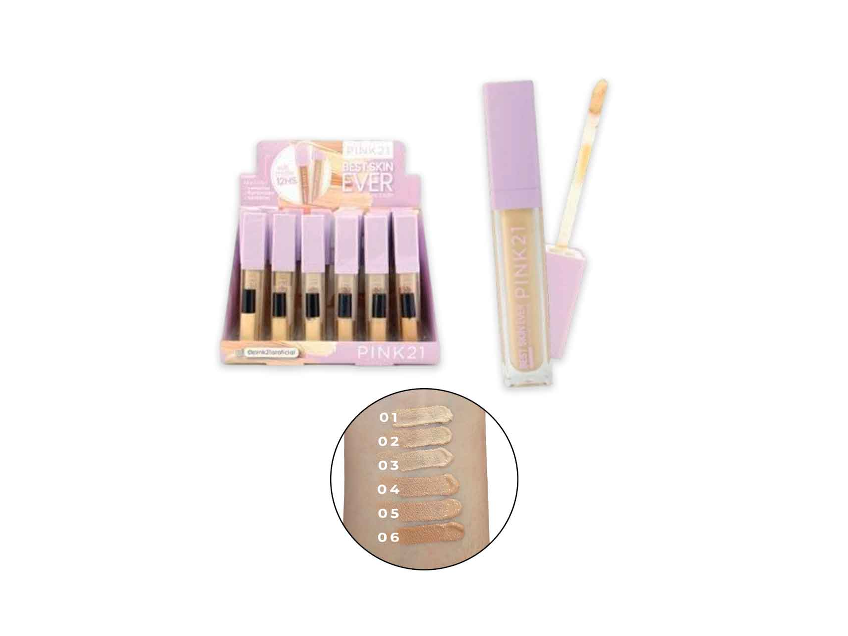 CORRECTOR LIQUIDO BEST SKIN EVER PINK 21