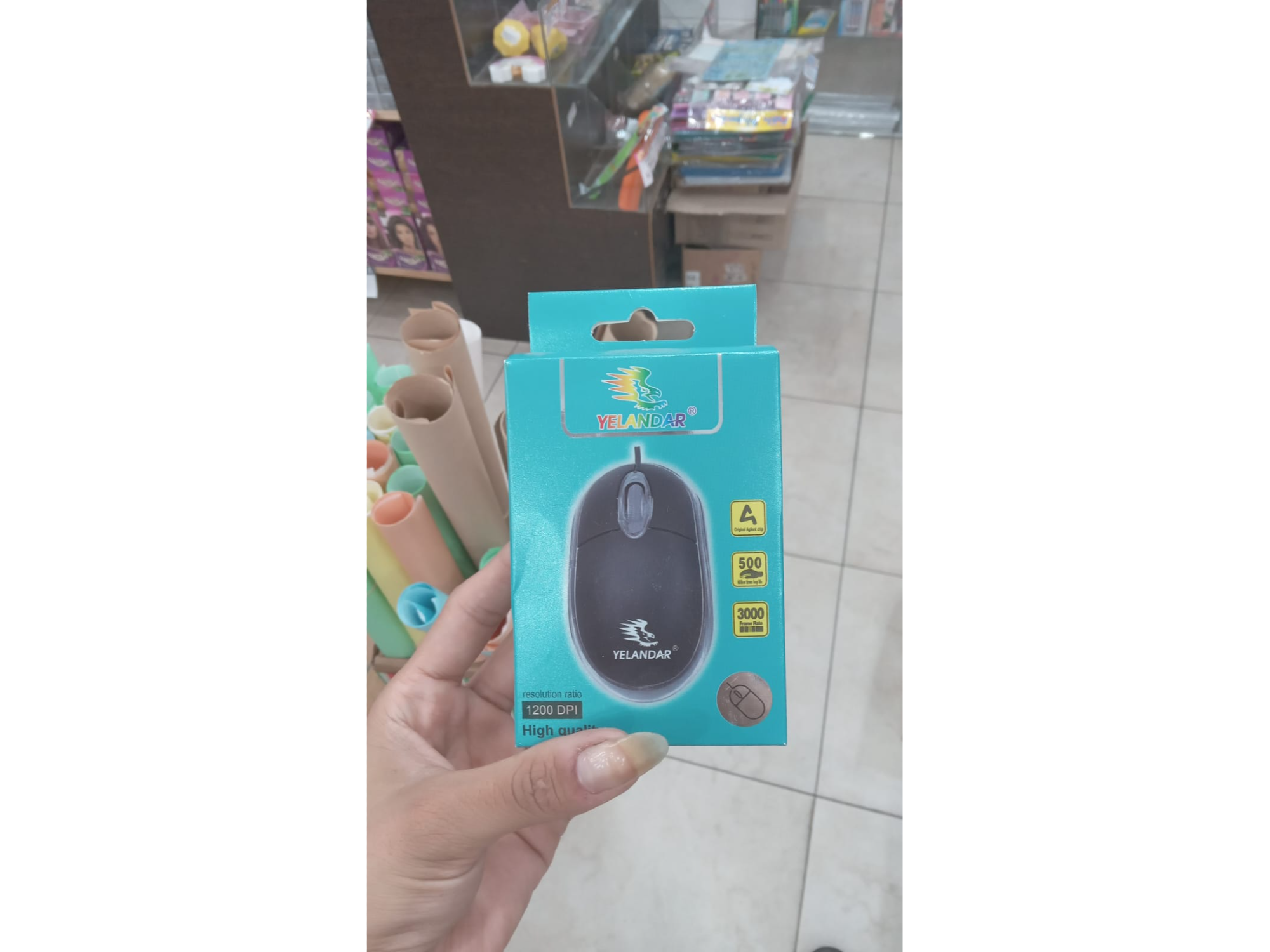 MOUSSE DE COMPUTADORA YELANDAR