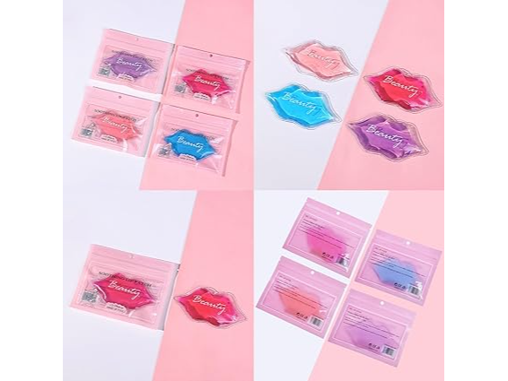 Parches de Gel Reitilizables para Labios