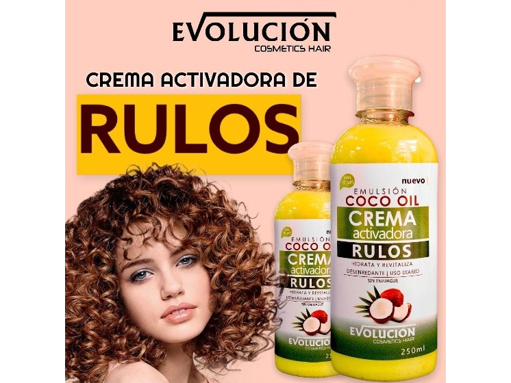 CREMA DE PEINAR ACTIVADORA DE RULOS 250ml