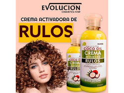 CREMA DE PEINAR ACTIVADORA DE RULOS 250ml