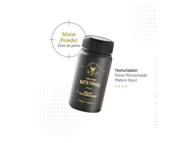 Polvo Texturizador Para Cabello Mate Powder The Hunter 10g