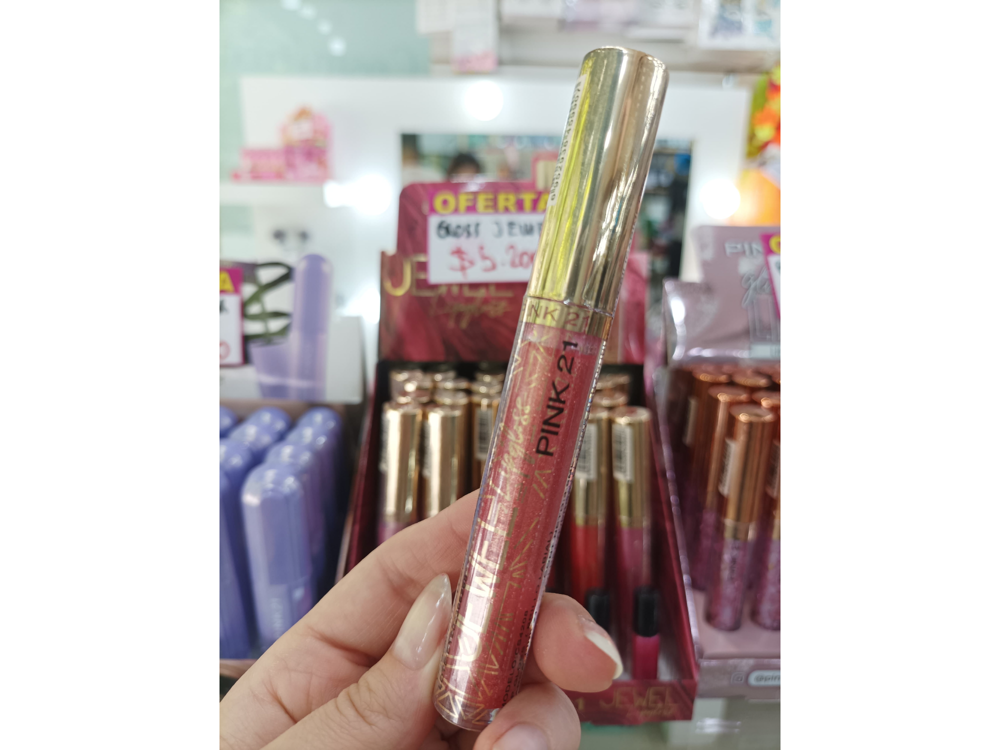 GLOSS JEWEL PINK 21