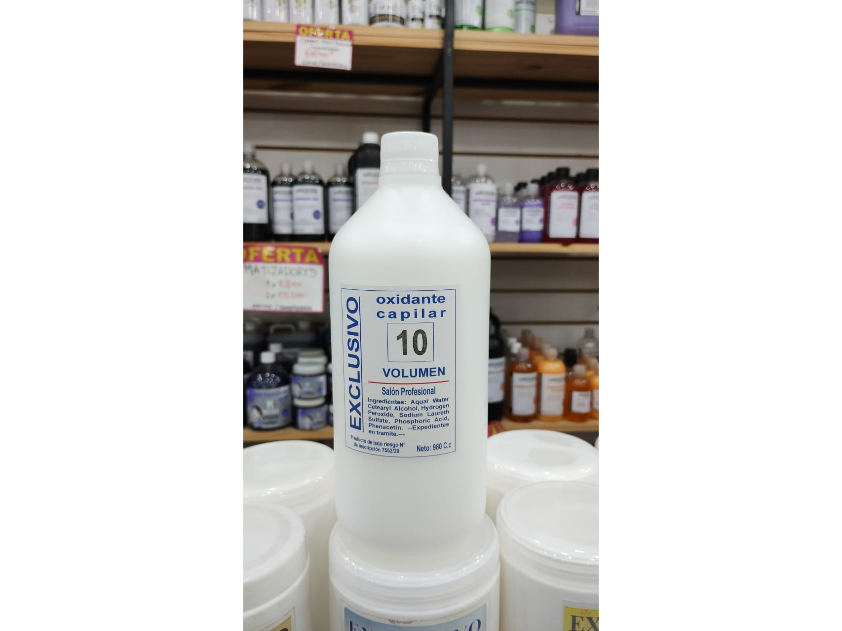 OXIDANTE EXCLUSIVO 10VOL  1L