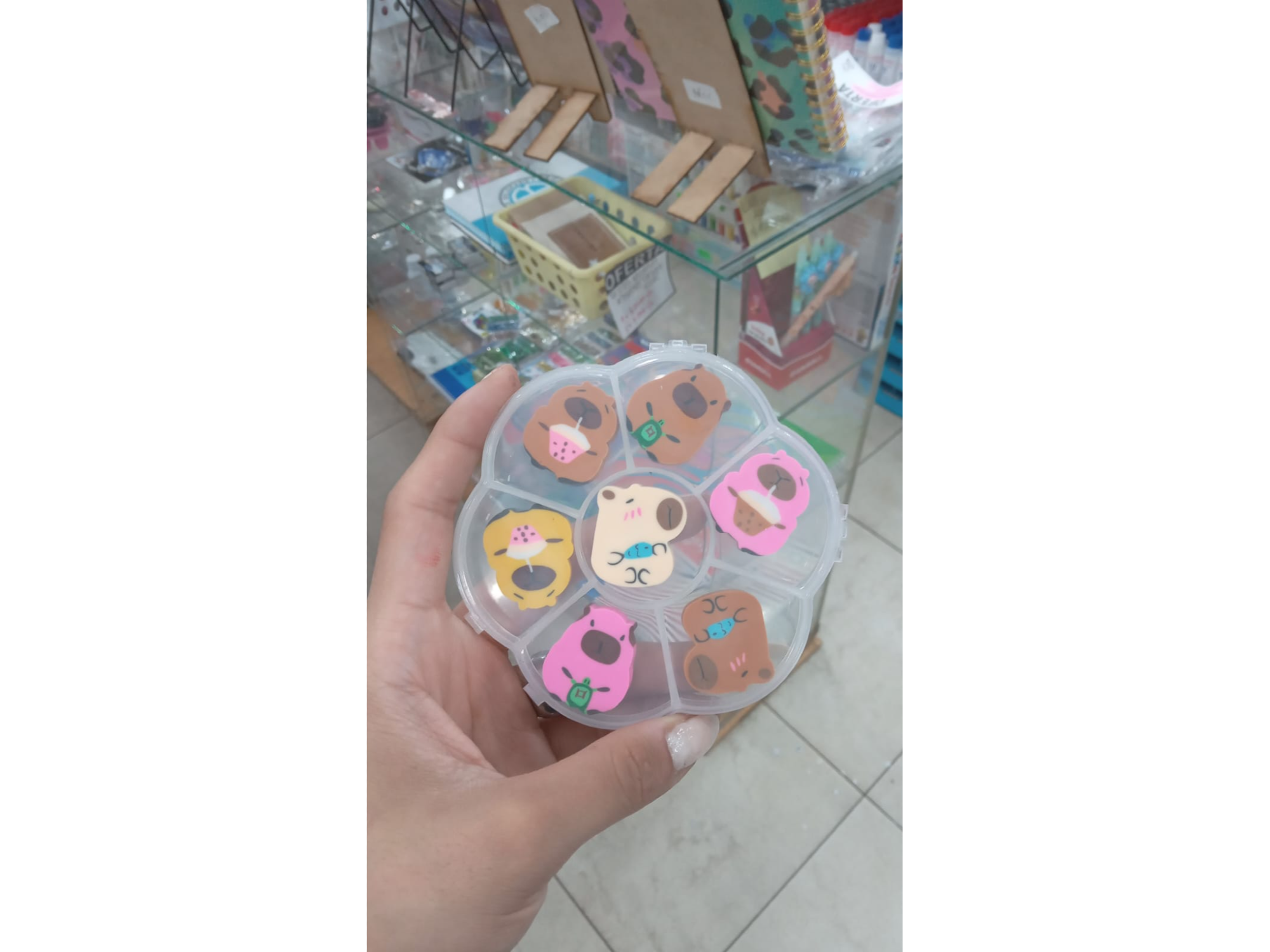 GOMA DE BORRAR CAPIBARA